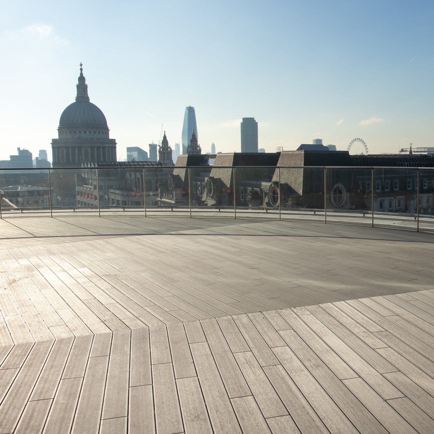 Composite Decking Roof Terrace System
