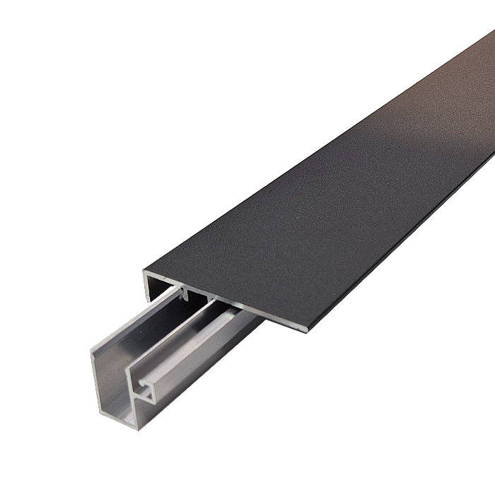 Aluminium Decking Edging Clip Rail