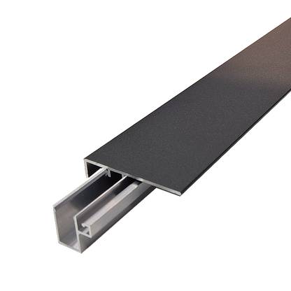 Aluminium Decking Edging Clip Rail