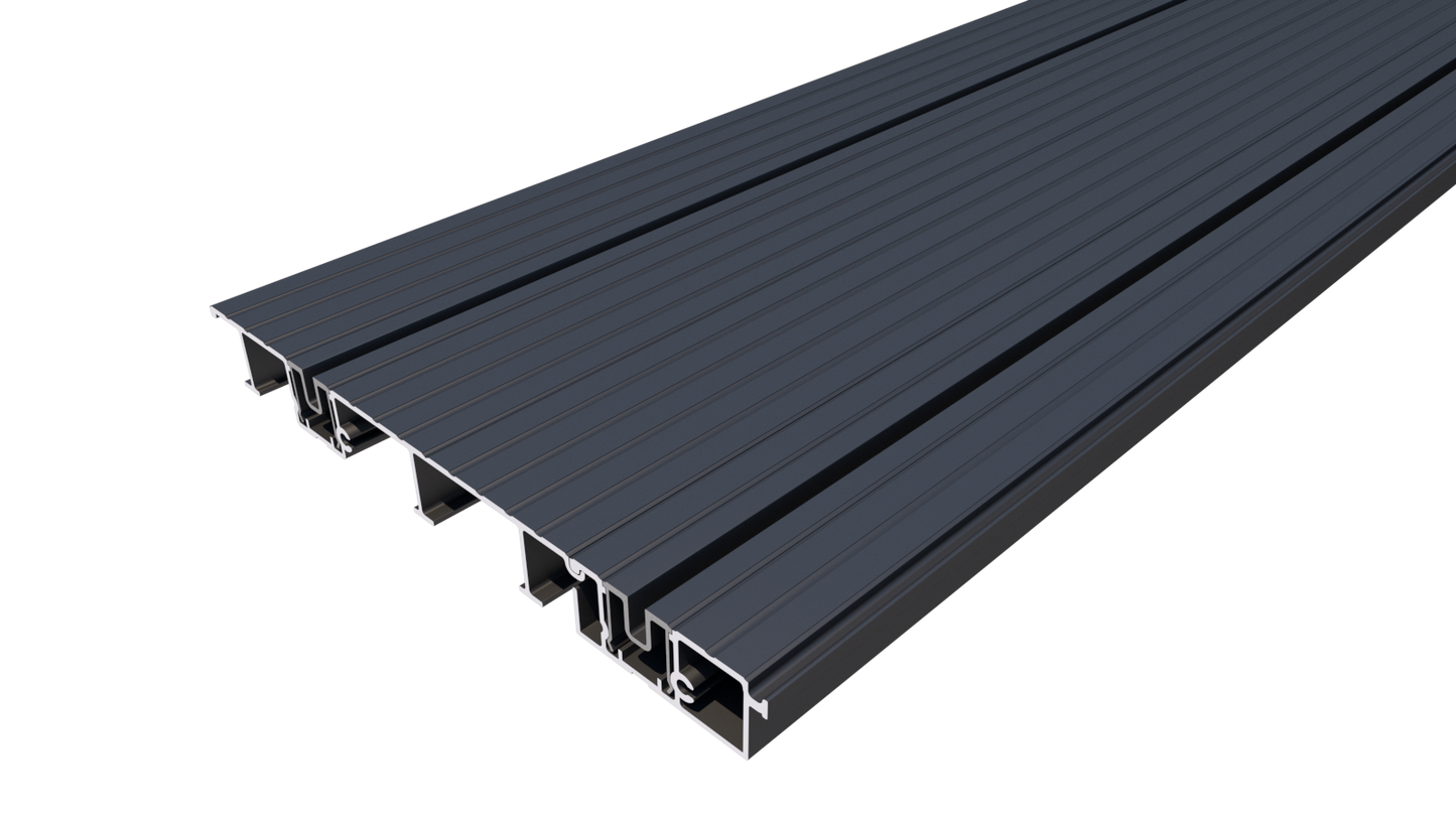 Aqua-Channel Aluminium Decking