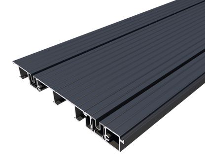 Aqua-Channel Aluminium Decking