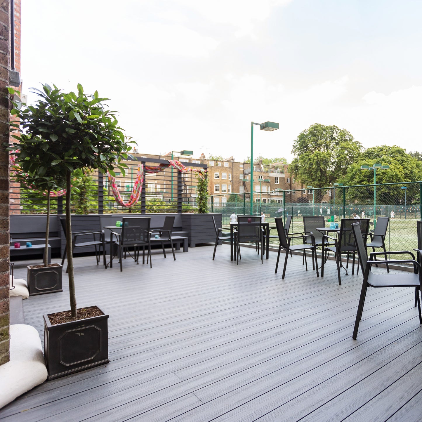 Composite Decking Roof Terrace System