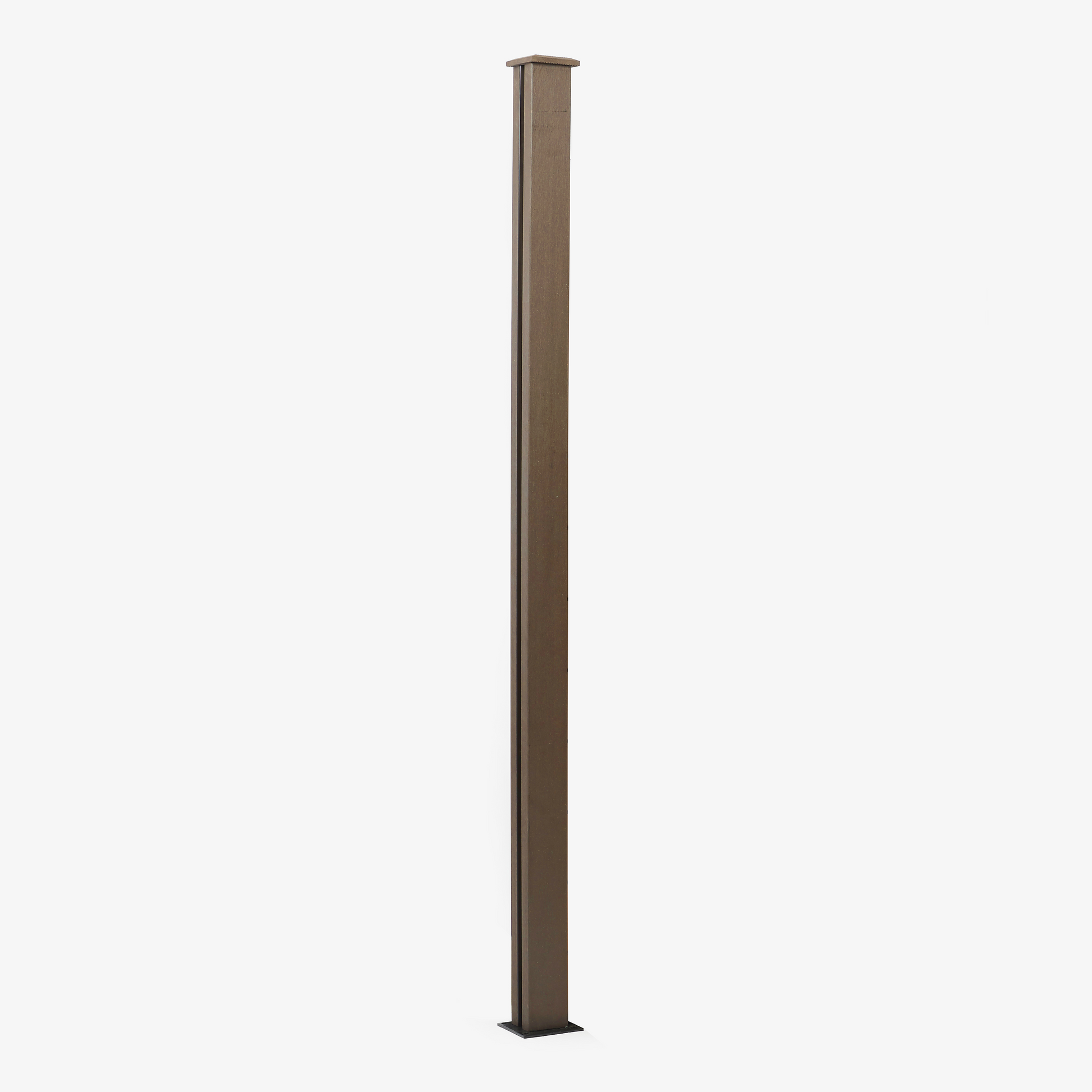 EnviroBuild Pioneer Additional Fence post - Walnut